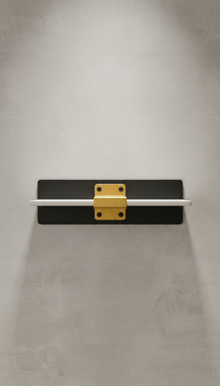 Floating Wall Shelf With Invisible Brackets