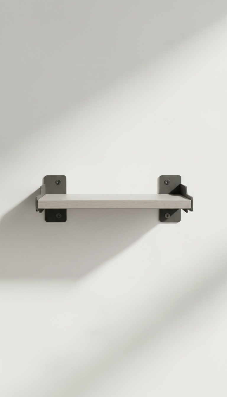 Compact Entryway Shelf With Key Tray